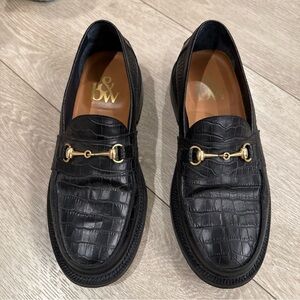 Blackstock & Weber Mason Horsebit Loafers black size 8.5
